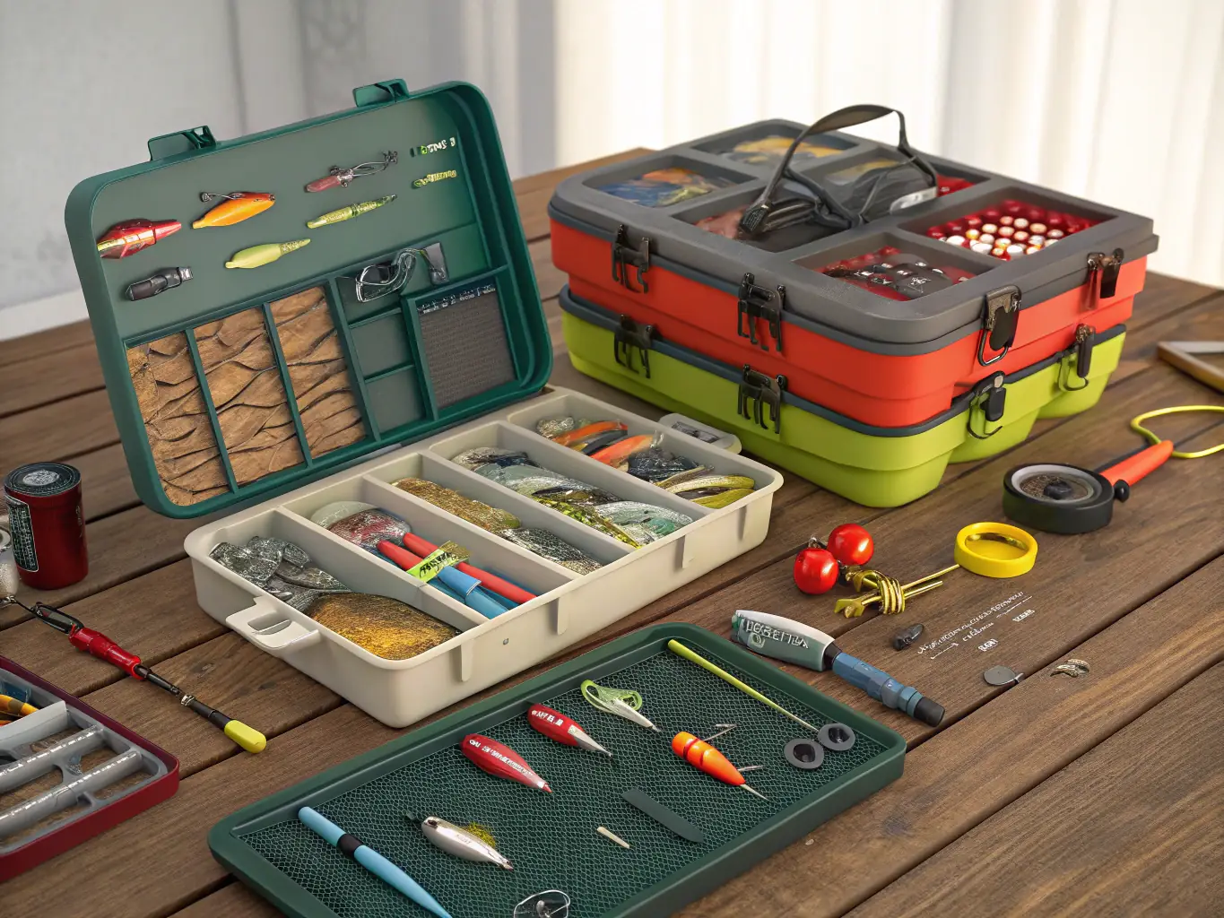 A selection of eco-friendly fishing gear is displayed, highlighting FisheryHub's commitment to providing sustainable equipment options for South African fishers.